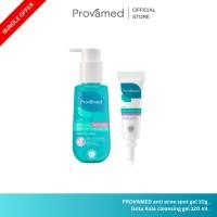 ราคา (SET) PROVAMED ANTI ACNE SPOT GEL 10G + PROVAMED ACNICLEAR GOTU KOLA ANTI ACNE CLEANSING GEL 120ML (18964774115)