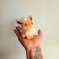 ราคา ตุ๊กตาอีวุย โปเกม่อน Eevee Pokemon Bandai Friends 1998 Plush 3.5" Stuffed Toy Doll Japan (28773301394)