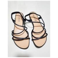 ราคา รองเท้าแตะรัดส้นแบรนด์ ALDO สายหนังไขว้สีดำ เบอร์ 37(เท้ายาว 23-23.5 ใส่ได้) ขอคนหน้าเท้าเรียวนะคะ (40910782770)