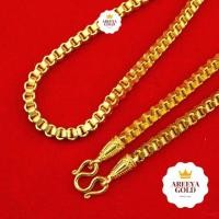 ราคา สร้อยทองไมครอน ลายทาโร่ 3 บาท ยาว 24 นิ้ว ชุบทองแท้ 96.5% สร้อยทองชุบ สร้อยทองปลอม สร้อยทองคำแท้ สร้อยคอ เศษทองคำแท้ (3335380272)