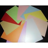 ราคา กระดาษการ์ดสี กระดาษการ์ดหอม กระดาษสีความหนา 180 แกรม ทำปกเอกสาร ปกรายงาน กระดาษปกการ์ดสี มีกลิ่นหอมติดกระดาษ ( คละสี ) (1981286047)