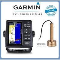 ราคา เครื่องหาปลา+GPS ยี่ห้อ Garmin GPSMAP 585 Plus เมนูไทย พร้อม GT15M-TH ฺbronze แถมฟรี แผนที่ทะเล แม่น้ำ (6645467652)