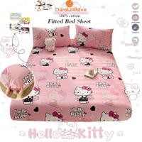 ราคา sanrio ชุดผ้าปูที่นอน ผ้าปูที่นอน + ปลอกหมอน 3ฟุต 5ฟุต 6ฟุต cotton 100% ฝ้าย bedsheet การ์ตูน ผ้าปูรัดมุม 10นิ้ว snow white hello kitty คิตตี้ (25044822408)