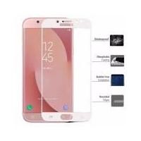ราคา กระจกนิรภัย ฟิล์มกันรอย เต็มจอ เก็บขอบ แนบสนิท Samsung Galaxy J7 Pro สีขาว (6251947930)