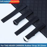 ราคา สายนาฬิกาข้อมือซิลิโคน 20 มม. 22 มม. สําหรับ TAG Strap HEUER Belt CARRERA Deployant Metal Clasp (16375851340)