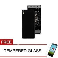 ราคา เคสสําหรับ Sony Xperia XA1 - G3116 - 5.0 นิ้ว - Slim Soft Case - Solid Black + ฟรีกระจกนิรภัย (26837359394)