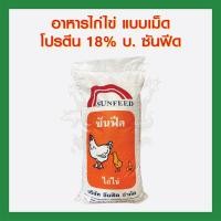 ราคา อาหารไก่ไข่ แบบเม็ด โปรตีน 18% บ. ซันฟีด (5656542779)