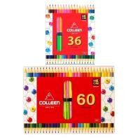 ราคา สีไม้ COLLEEN 2 หัว มีให้เลือก 36 สี กับ 60 สี **ราคาต่อ 1 กล่อง (23448804483)
