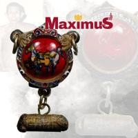 ราคา ลูกอมม้าเสพนาง ครูบาวัง วัดบ้านเด่น จ.ตาก เนื้อผงลงสี พร้อมตะกรุดหลวงพ่อท่าน เลี่ยมกรอบเงิน 70% (9649844043)