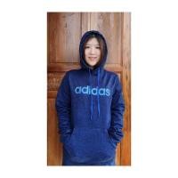 ราคา เสื้อAdidas สเวตเตอร์ฮู้ดของแท้มือสอง (10763352421)