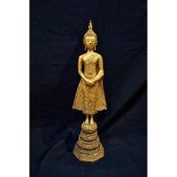 ราคา พระรัตนะ ปางถวายเนตร สูง17นิ้ว ลงรักปิดทอง เนื้อทองสัมฤทธิ์ (27258005258)