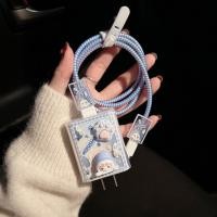 ราคา 【 #9 แมวฟ้า 】ชุดถนอมสายชาร์จ ชุดเเต่งสาย สำหรับ หัวชาร์จแอนดรอยด์ 80วัต vivo33W 18W 44W oppo33W oppo67W oppo80W (25941374530)