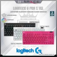 ราคา Logitech G Pro X TKL Lightspeed คีย์บอร์ดเกมบลูทูธไร้สาย | สวิตช์สัมผัสสีน้ําตาล GX (42253331556)