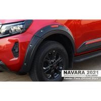 ราคา คิ้วล้อ NISSAN NAVARA 2021 2023 2024 calibre 4ประตู 6นิ้ว หมุดหลอก งานไทยเนื้อหนา ขลิบเทา/ขลิบแดง (27317914027)