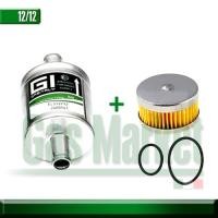 ราคา GI Gas Filter + Filter Kit for Tomasetto Reducers - กรองแก๊ส GI พร้อม กรองหม้อต้ม Tomasetto (มีโอลิง) (2162220153)