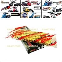 ราคา OSAKI โซ่ ทอง (420) 106 ข้อ สำหรับ เวฟ125ทุกรุ่น, เวฟ110i, CZi, MSX, ซูเปอร์คับ, เวฟ100sปี2005(ubox) (420-106L) (8689483030)