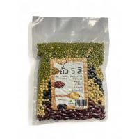 ราคา ธัญพืชเพื่อสุขภาพ ถั่ว 5 สี ธัญพืชแบบดิบ ขนาด 500 กรัม โปรตีนสูง (ถั่วเหลือง ถั่วเขียว ถั่วแดง ถั่วดำ ถั่วขาว) (43604633956)