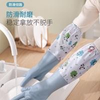 ราคา พร้อมสต็อก เร็ว การส่งสินค้า ฤดูหนาวขนแกะซับยางแพนด้าถุงมือพีวีซีงานบ้านทําความสะอาดครัวเรือนครัวล้างจานซักผ้าเสื้อผ้ากันน้ําหนา8620260108 (52654307762)