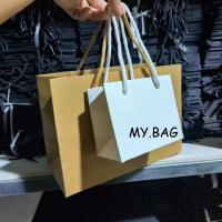 ราคา BAG ถุงกระดาษแนวนอน ถุงกระดาษ มีหูหิ้วร้อยเชือก กระดาษคราฟท์ แนวตั้ง แนวนอน ราคาพิเศษ (25222503950)
