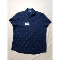 ราคา เสื้อเชิ๊ดผู้หญิง แขนสั้น สีกรม ลายสมอเรือ แบรนด์ AIIZ SIZE XL (13653984767)