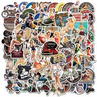 ราคา 10/50/100pcs Retro Pin Up Girls Stickers Sexy Women for DIY Phone Motorcycle Helmet Scrapbooking Laptop Suitcase Skatebo (44253042304)