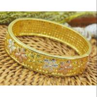 ราคา กำไลทองสุโขทัย งานทอง5ไมครอน สวยงาม เหมือนแท้ (2261076663)