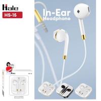 ราคา Hale หูฟังสายสมอร์ทอคไมค์ในตัว stereo wired in-earphone หูฟัง สมอลทอร์ค HS-15 / HS-02 (18019199097)