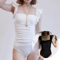 ราคา ชุดว่ายน้ำทูพีชเอวสูง เก็บก้น เก็บพุง กระชับ ไม่โป๊ (18482616584)