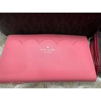 ราคา กระเป๋าสตางค์ใบยาว Kate Spade New York สีชมพู (41807837390)