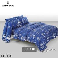 ราคา Fountain ชุดผ้าปูที่นอน มินเนียน Minions FTC130 สีน้ำเงิน (20090204063)