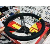 ราคา พวงมาลัย momo mod08 suede แท้ มือสอง italy ขนาด 350mm. หนังกลับ ก้านยก momo mod08 suede steering wheel black spoke (26458996180)