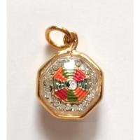 ราคา จี้ยันต์แปดทิศ โป๊ยข่วย เลี่ยมทองไมครอน จิวล้อม องค์จิ๋ว (1235818045)