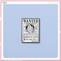 ราคา เข็มกลัดโลหะ ลายการ์ตูน One Piece Luffy สําหรับติดกระเป๋า (25666156942)