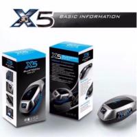 ราคา ของแท้100% X5 Bluetooth Car Kit FM เครื่องเล่น mp3 ในรถ บลูทูธติดรถยนต์ รับสายโทรศัพท์ พร้อมกับที่ชาร์จ USB (3836273430)