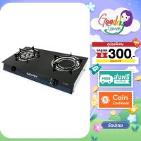 ราคา KASHIWA เตาแก๊สหัวคู่ รุ่น X-2500 หน้ากระจกนิรภัย หัวเทอร์โบ+หัวอินฟราเรด (26384028504)