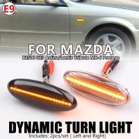 ราคา แบบไดนามิก LED ไฟเลี้ยวด้านข้างโคมไฟสําหรับ Mazda B2500 323 Familia Tribute MX-6 Protege 2001 2002 2003 (26889849730)