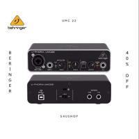 ราคา Behringer umc22 ของแท้รับประกัน1ปี (5341858486)
