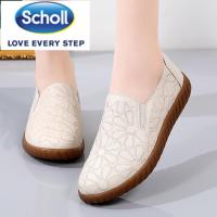 ราคา Scholl รองเท้าโลฟเฟอร์ รองเท้าหนังลําลอง ส้นแบน ขนาดใหญ่ สําหรับผู้หญิง ไซซ์ 40 41 (24274305943)