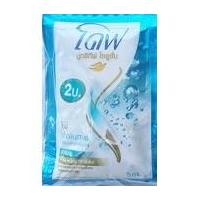 ราคา 5 ml. แบบซอง Dove Shampoo สำหรับผมแห้งเสีย ลีบแบน Volume Nourishment โดฟ แชมพู วอลลุ่ม นอริชเม้นท์ สีฟ้า (9254577639)