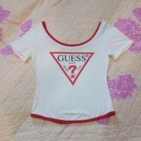 ราคา เสื้อครอป ลาย Guessสวยๆ (7515610121)