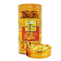ราคา นมผึ้ง Golden Health Royal Jelly 1600mg.เข้มข้น 6%10HDA 365 capsules (17840044712)