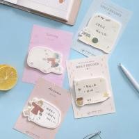 ราคา Four Seasons Cute Girls Sticky Note Memo Pad สํานักงานอุปกรณ์การเรียน (51804988225)