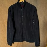 ราคา Zara Man Basic Black Bomber Jacket Man (43451238009)