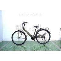 ราคา จักรยานแม่บ้านล้อโต ญี่ปุ่น - ล้อ 27.5x1.95 - เกียร์ 6 สปีด - อลูมิเนียม - ไฟหน้าอัตโนมัติ - Turbo Light - สีน้ำตาล [... (42774560870)