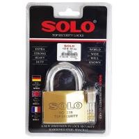ราคา กุญแจโซโล SOLO ระบบลูกปืน รุ่น 123B มีให้เลือก3ขนาด ตั้งแต่40,50และ60มิล ทั้งห่วงสั้นและห่วงยาว (2827033833)