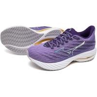 ราคา Mizuno Running shoes Wave Rider 28 jogging marathon training sports lightweight repulsion thick sole Women s Purple... (48802001975)