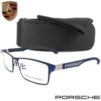 ราคา PORSCHE DESIGN แว่นตา รุ่น PORSCHE P 9123 C-4 สีน้ำเงิน ทรงสปอร์ต วัสดุ Stainless Steel ขาข้อต่อ (537529746)