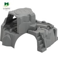 ราคา ALANFY TRACK Train อุโมงค์คู่, อุโมงค์ติดตามไม้จําลองการศึกษา, ของเล่นรถไฟสีเทาสร้างสรรค์พลาสติกไม้ติดตามรถไฟของเล่นสําหรับเด็ก (41525386347)