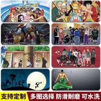 ราคา Anime One Piece Mouse Pad Seaming Office แป้นพิมพ์คอมพิวเตอร์ Pad นักเรียน Luffy ยาง Anti-slip ตาราง Pad (52453530211)