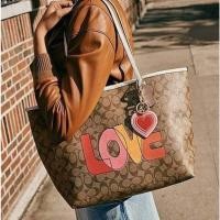 ราคา coach tote 17" แท้ มือสองสภาพดี (12044778417)